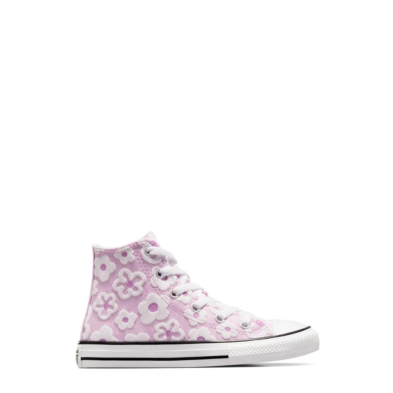 Youth Girls' Chuck Taylor All Star High Top Floral Embroidery Sneaker