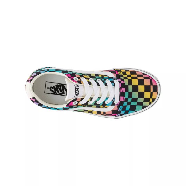 Trippy online checkerboard vans
