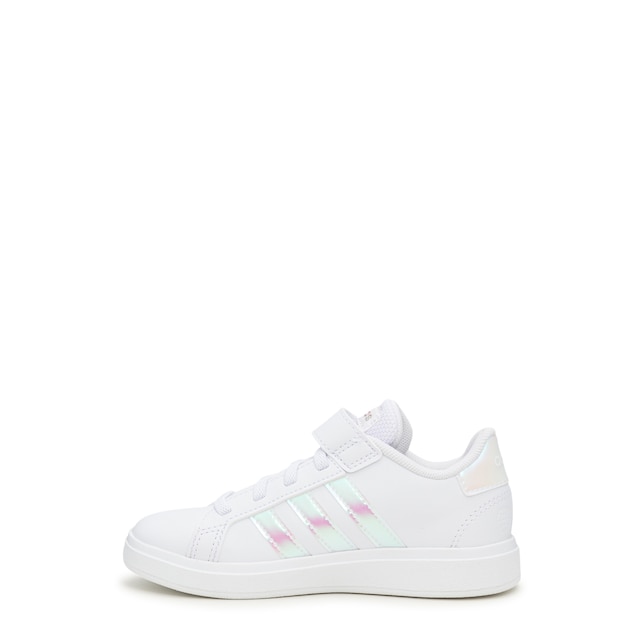 Adidas Youth Girls' Grand Court 2.0 EL K Sneaker | The Shoe Company