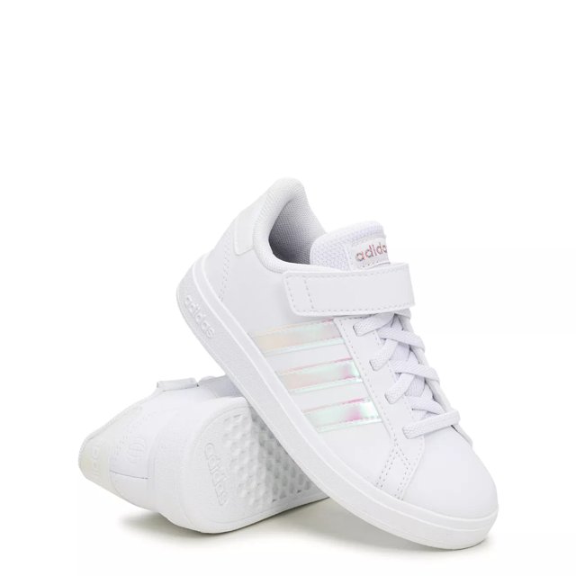 Adidas Youth Girls' Grand Court 2.0 EL K Sneaker