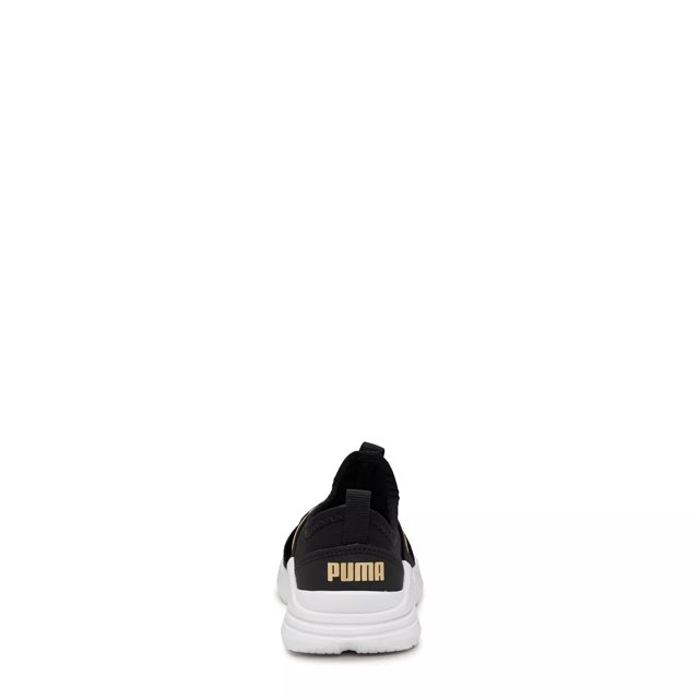 Puma Youth Girls' Wired Run Slip-On Flash Sneaker | The Shoe Company