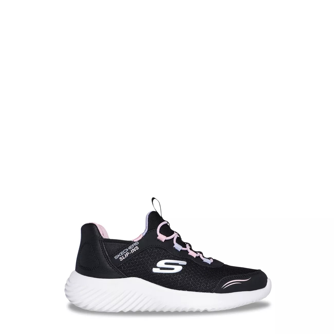 Youth Girl's Skechers Hands Free Slip-ins®: Bounder Simple Cute Running Shoe