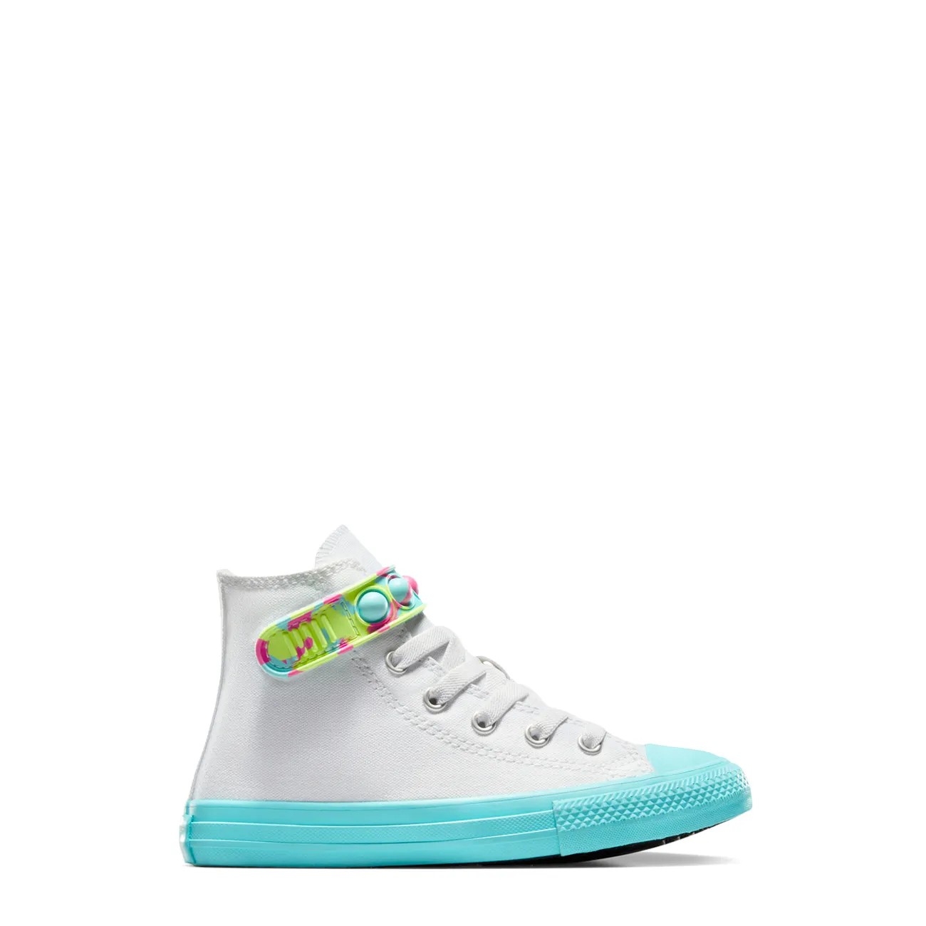 Youth Girls' Chuck Taylor All Star Bubble Strap Easy On Hyper Brights High Top Sneaker