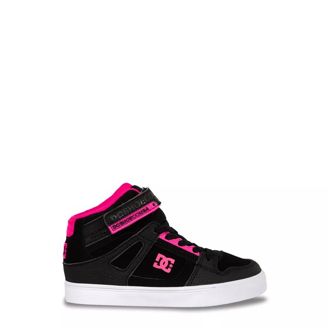 Dc Youth Girl S Pure High Top Ev Skate Sneaker The Shoe Company