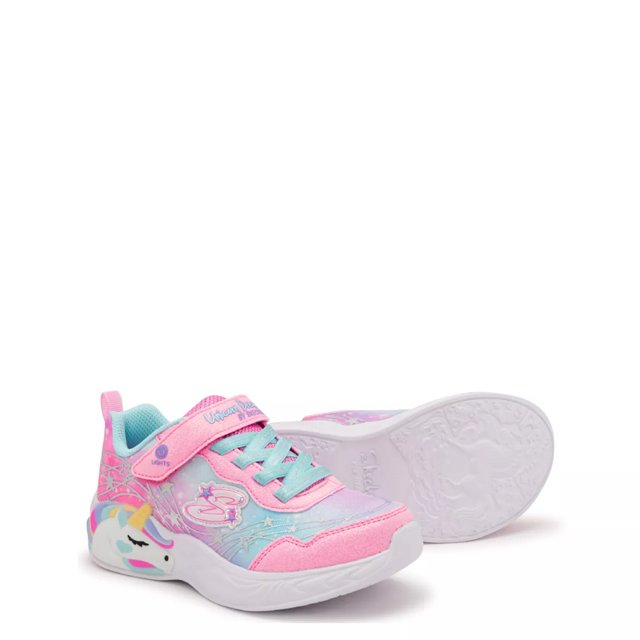 Skechers Youth Girls Unicorn Dreams Wishful Magic Running Shoe The Shoe Company