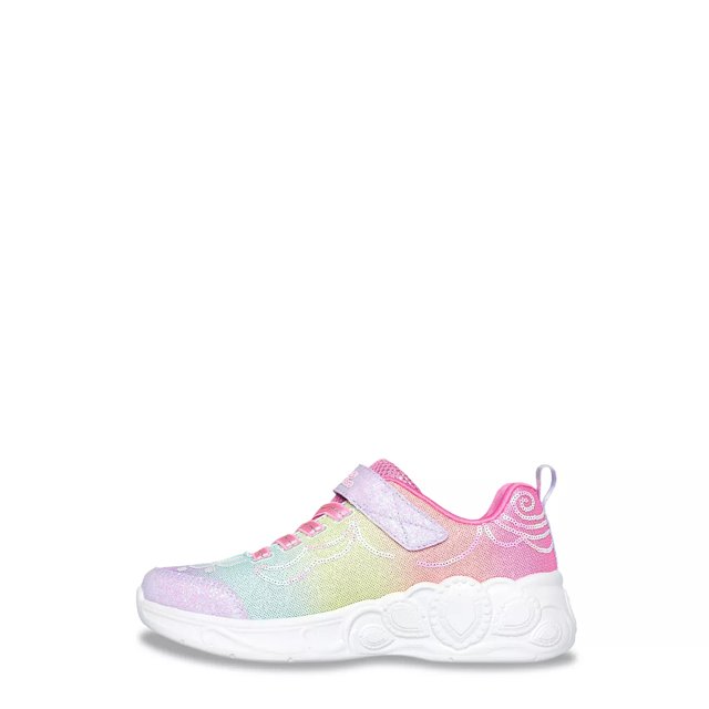 Skechers Youth Girls' S-Lights: Princess Wishes Running Shoe
