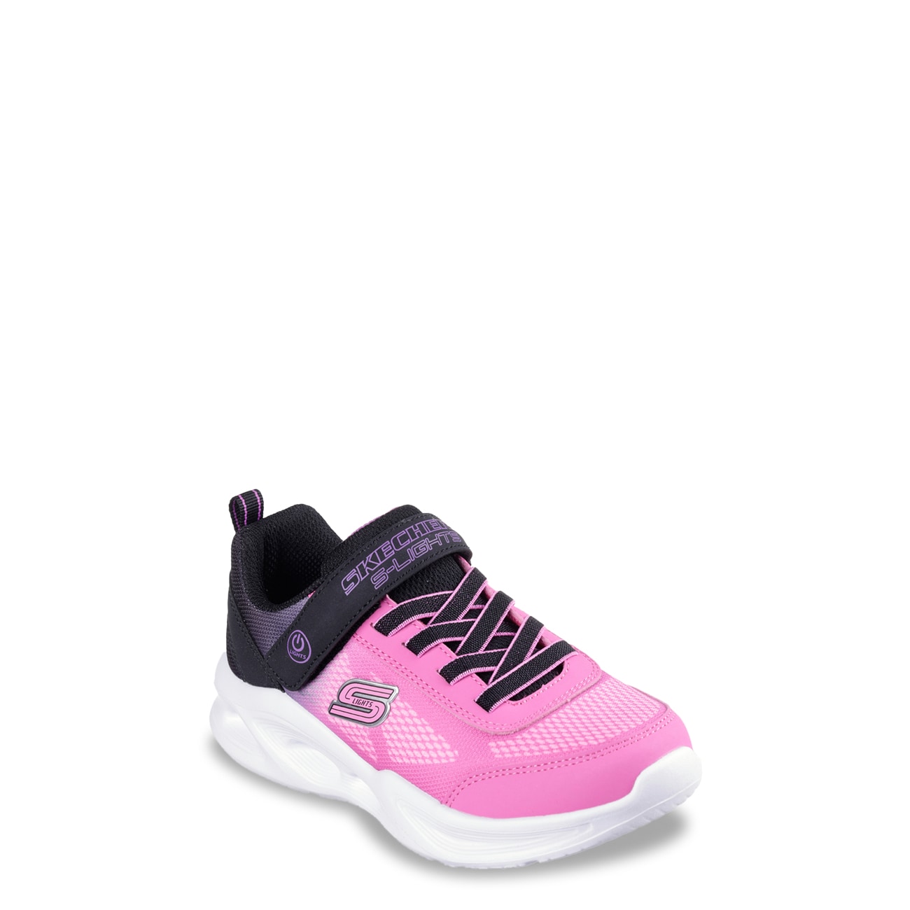 Youth Girls's S-Lights: Sola Glow - Ombre Deluxe Running Shoe