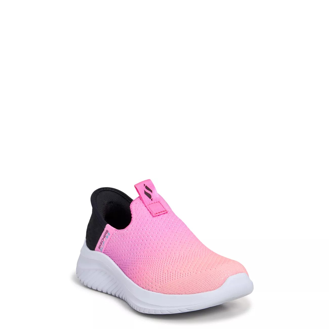 Youth Girls' Hands Free Slip-ins: Ultra Flex 3.0 - Color Boost Slip-On Running Shoe