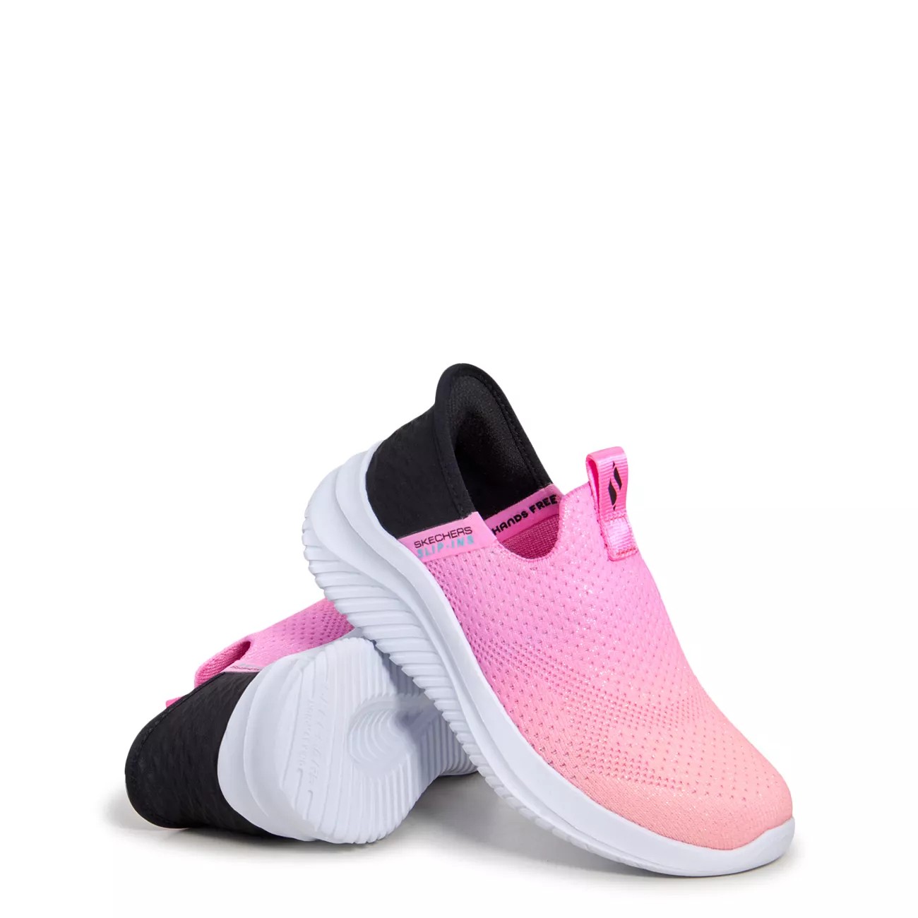 Youth Girls' Hands Free Slip-ins: Ultra Flex 3.0 - Color Boost Slip-On Running Shoe