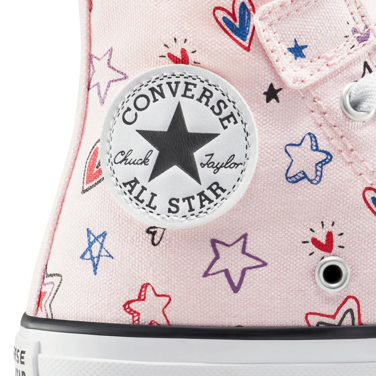 Youth Girls' Chuck Taylor All Star Doodles Easy On Sneaker