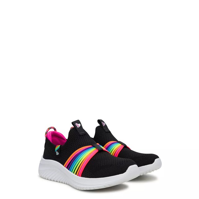 Skechers Youth Girls Ultra Flex 3.0 Rainbow Speed Running Shoe The Shoe Company