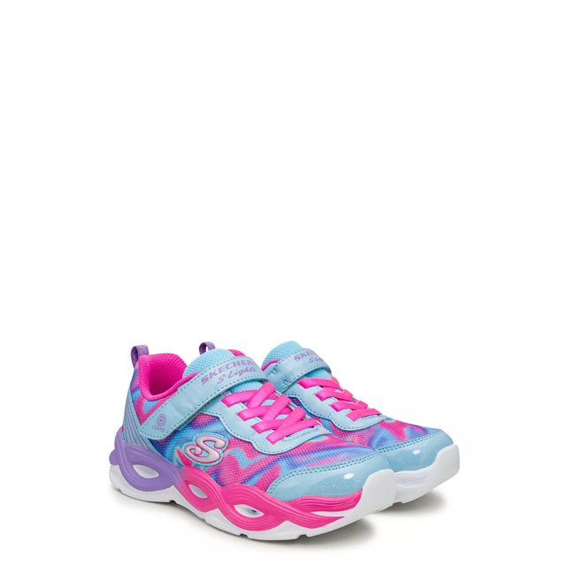 Skechers Girl s Twisty Glow Running Shoe