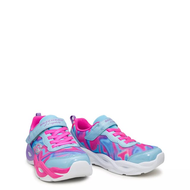 Skechers Youth Girls' Twisty Glow Running Shoe