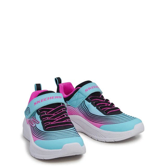 Skechers Youth Girls Microspec Advance Slip On Running Shoe Other 2