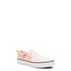 Checkered vans clearance peach