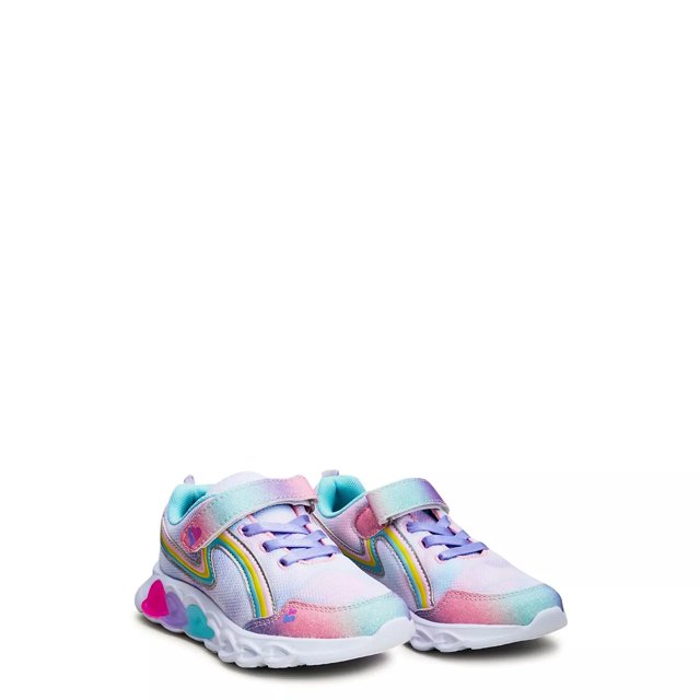 TRX Youth Girls Rainbow Hearts Light Up Running Shoe DSW Canada