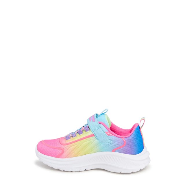 Skechers Youth Girls Rainbow Cruiser Running Shoe