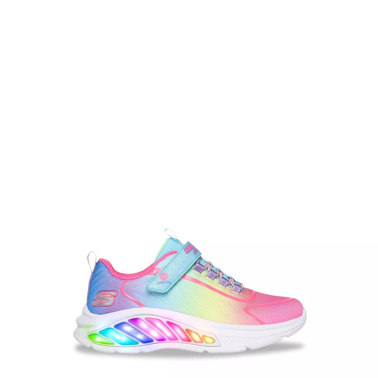 Youth Girls' Rainbow Cruiser Running Shoe