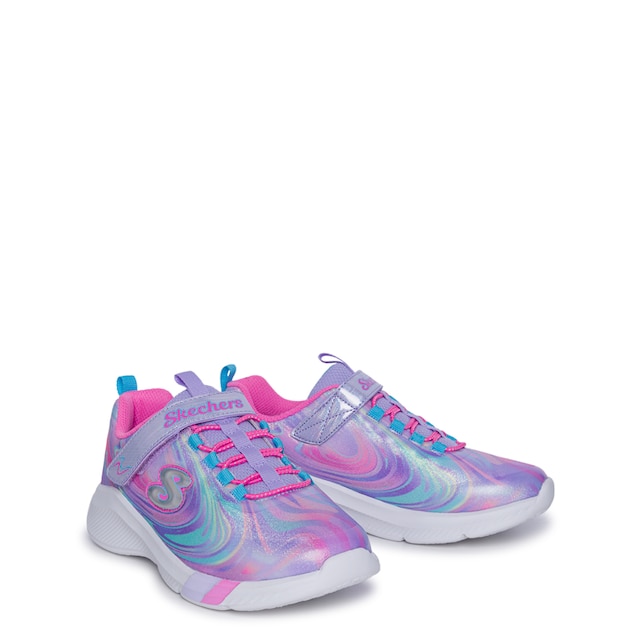 Skechers Youth Girls' Dreamy Lites Swirly Sweets Sneaker | The Shoe Company
