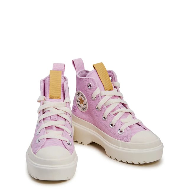 Converse Youth Girls Chuck Taylor All Star Lugged Lift Platform Flowers High Top Sneaker DSW Canada