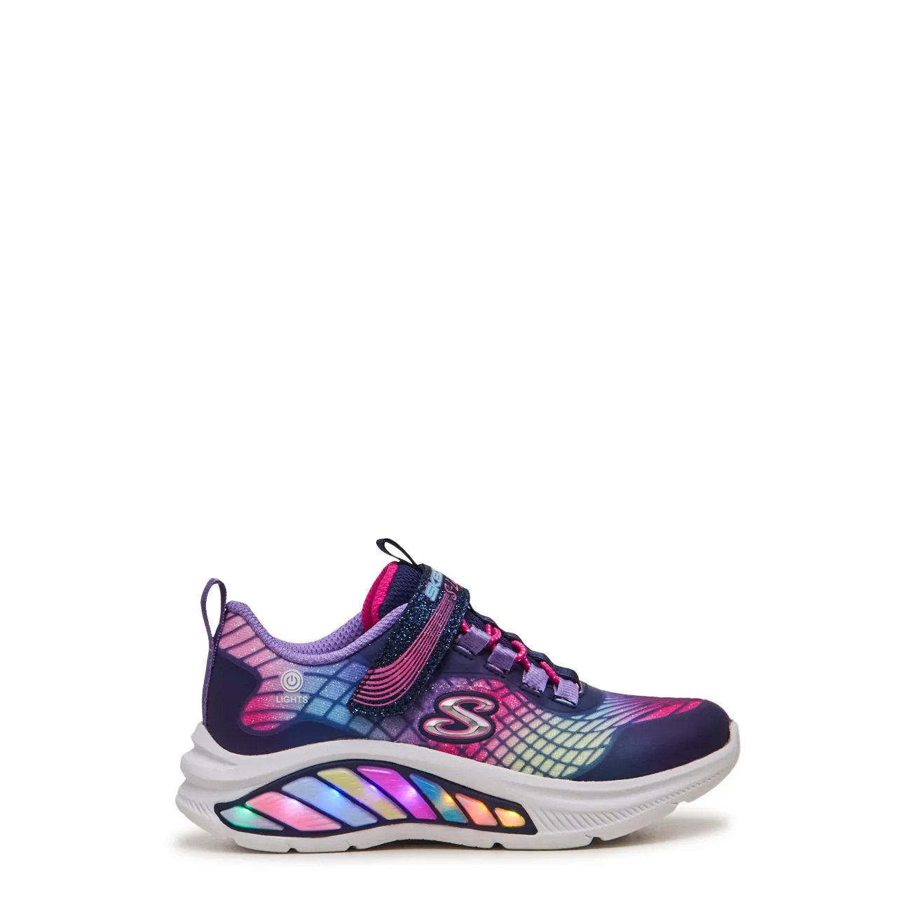 Girl's Rainbow Cruisers - Reflection Light-Up Sneaker