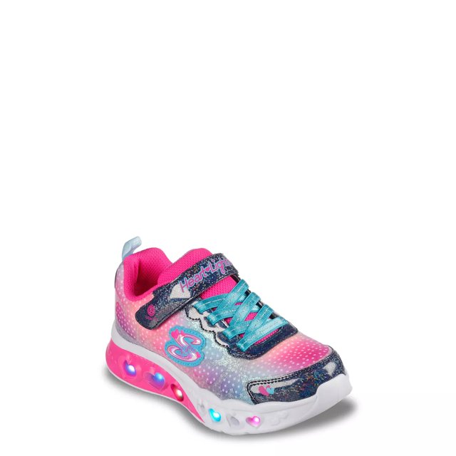 Skechers light shop up hearts