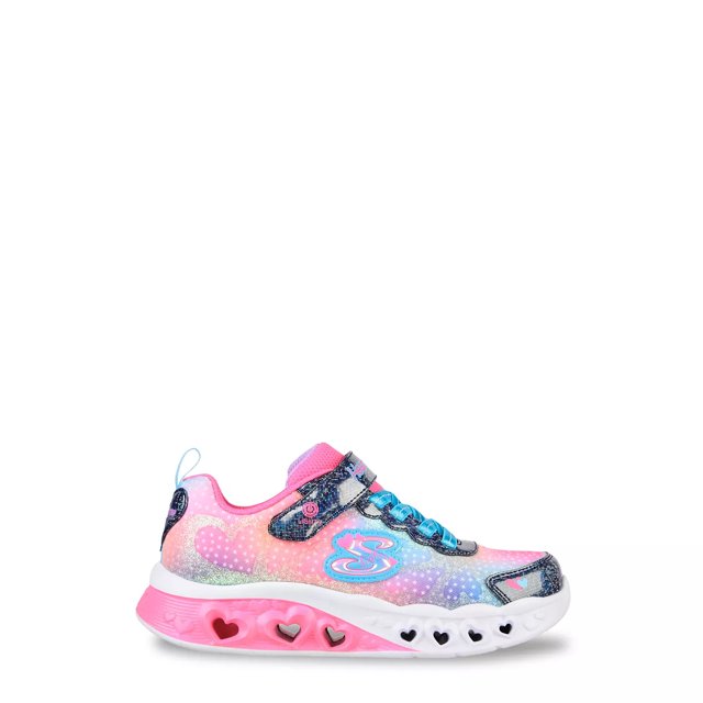 Skechers Youth Girls' Flutter Heart Lights- Simply Love | DSW Canada