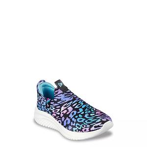 Skechers Youth Girls' Flutter Heart Lights Loves Wild Sneaker 