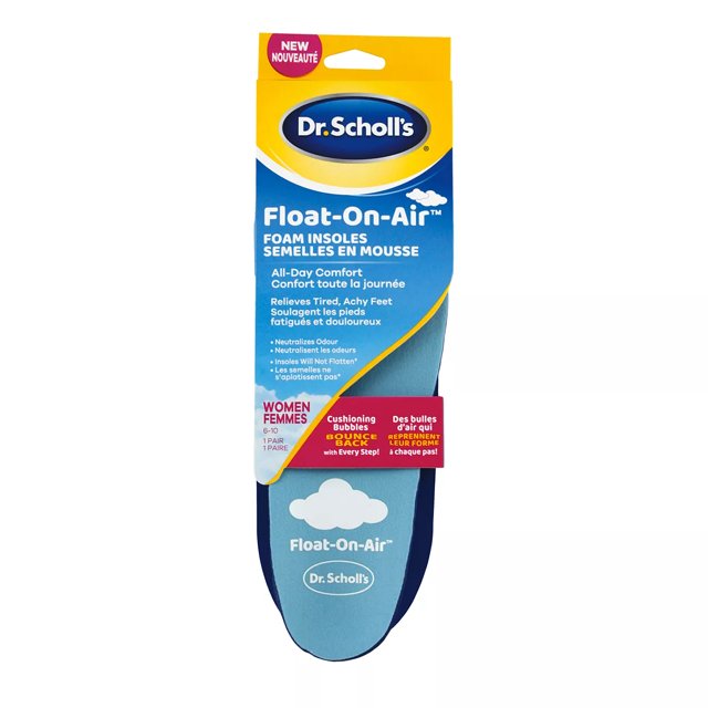 Dr. Scholl s Women s Float On Air Foam Insoles