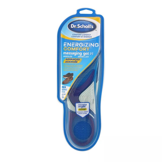 Dr. Scholl s Energizing Comfort Massaging Gel Insoles For Men
