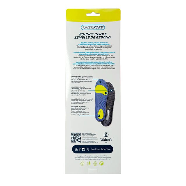 Walter s Shoe Care Women s Bounce Insoles Not Applicable