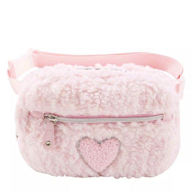 Omg Accessories Kids Heart Belt Bag in Lollipop Not Applicable