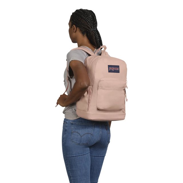 Muted clay jansport top