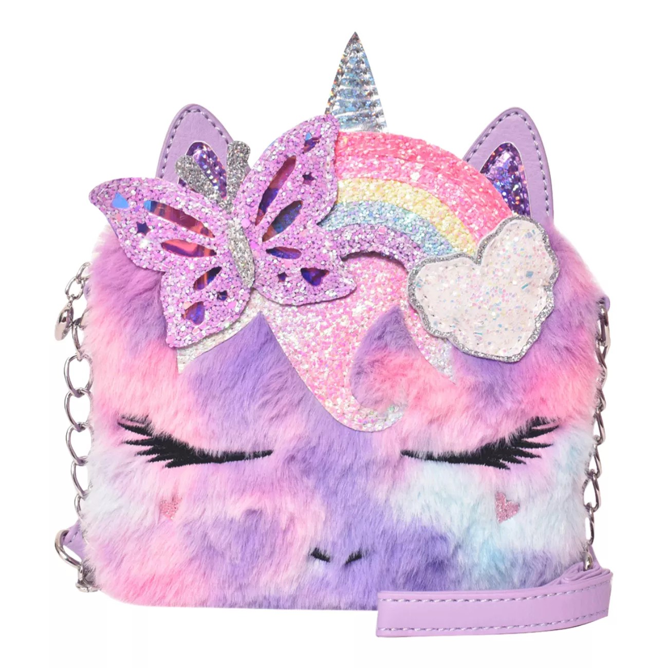 Kids' Miss Gwen Unicorn Plush Crossbody Bag