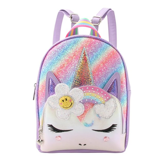 OMG Accessories Kids Gwen Happy Flower Rainbow Crown Mini Backpack DSW Canada