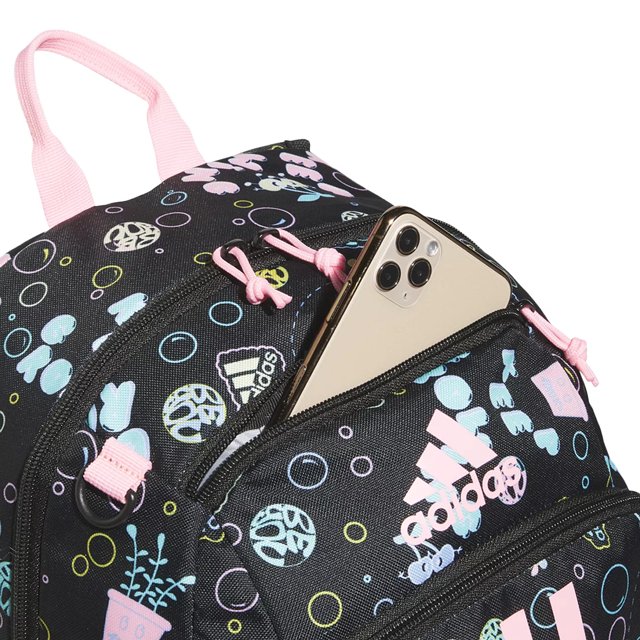 Adidas mini pink backpack top