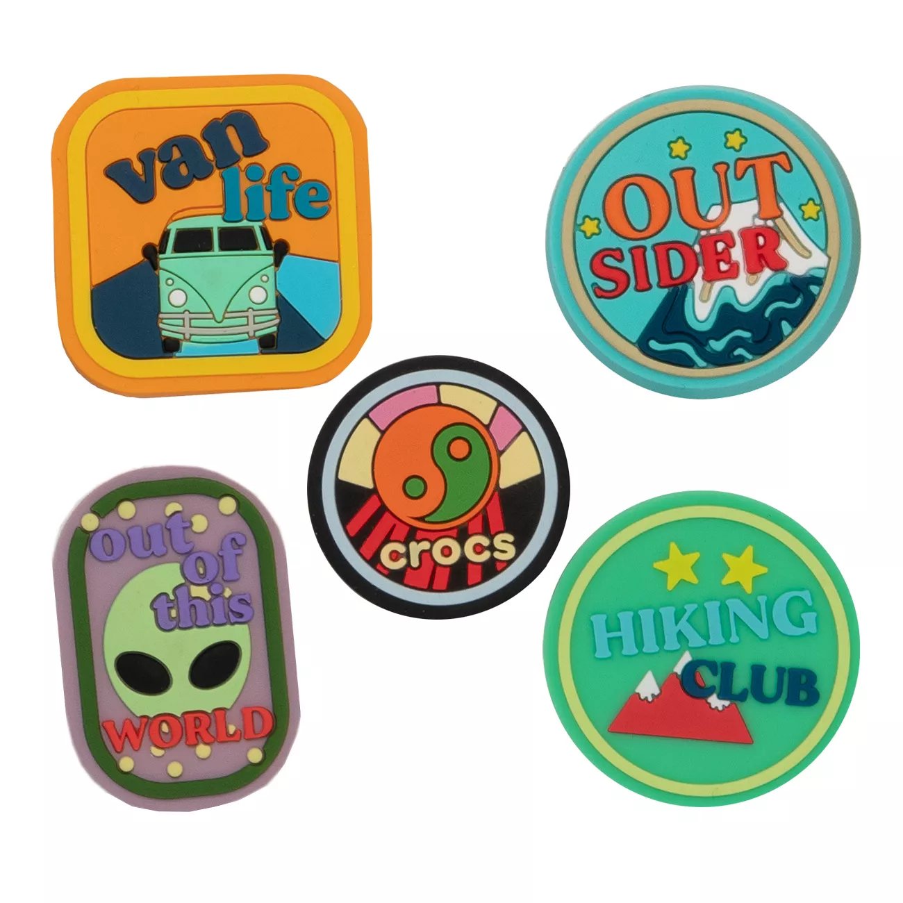 Crocs Adventure Patch Jibbitz Charms 5 Pack DSW Canada