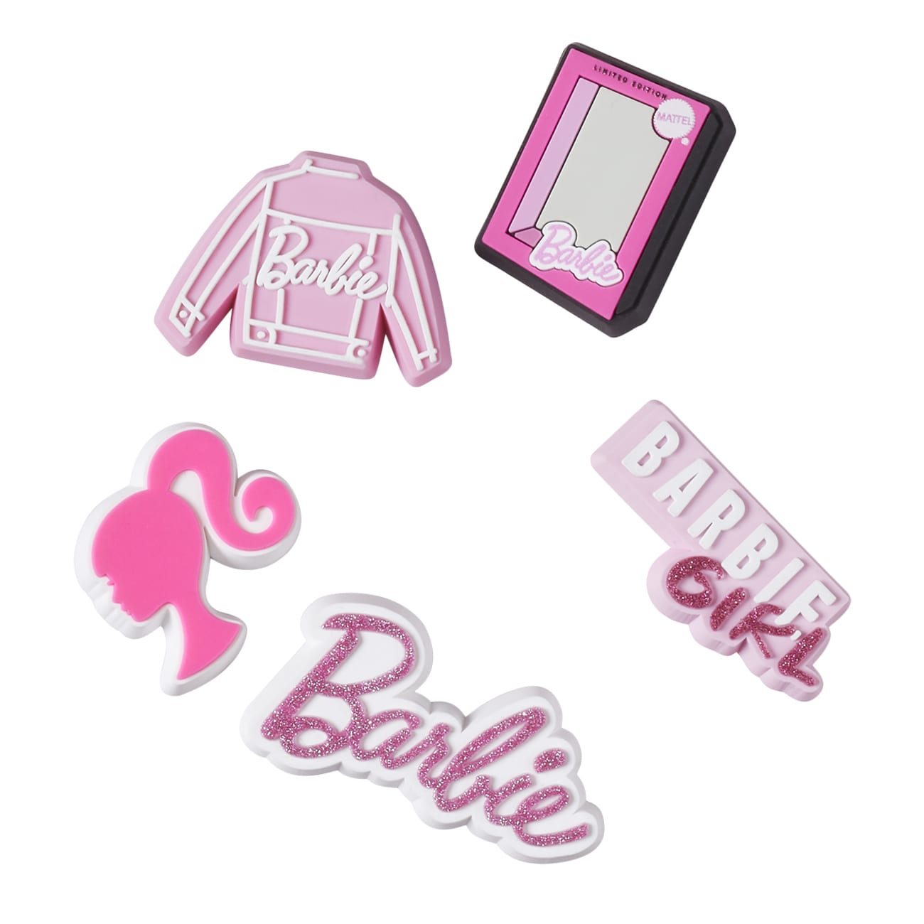 Barbie Jibbitz Charms - 5 Pack