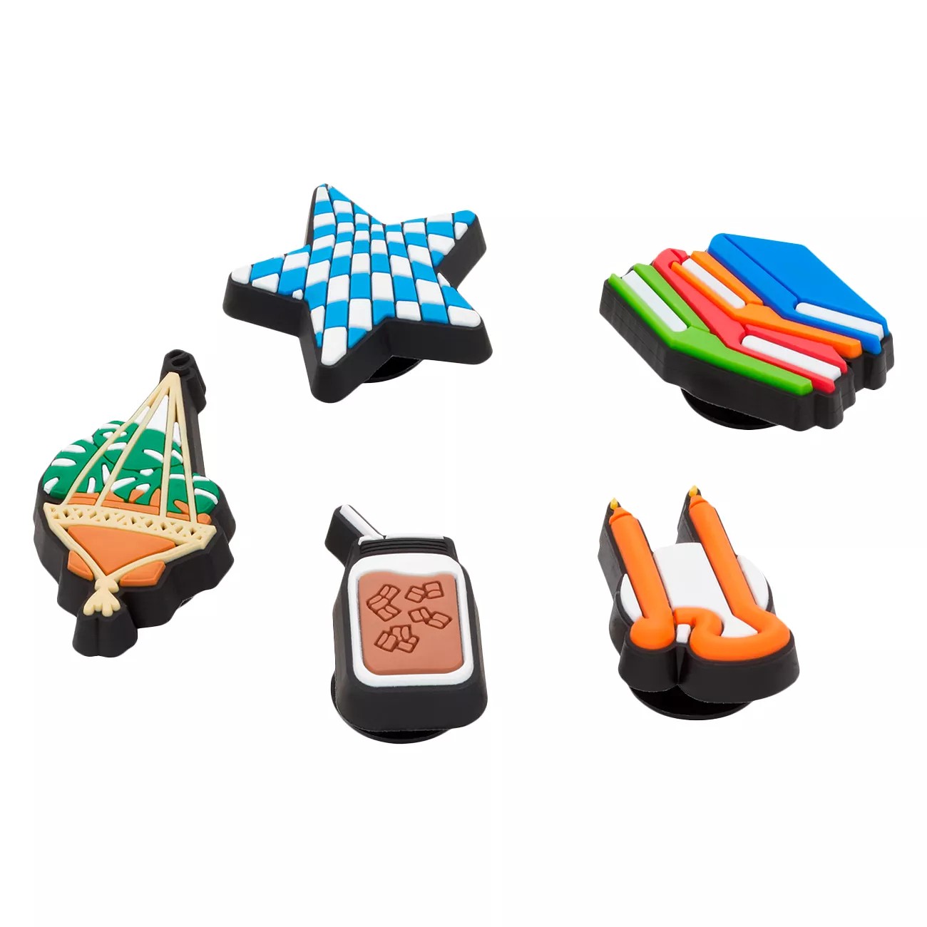 It Girl Jibbitz Charms - 5 Pack