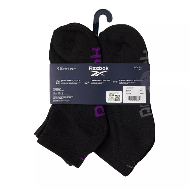 Reebok Work Women's 6 Pack Ankle Sock