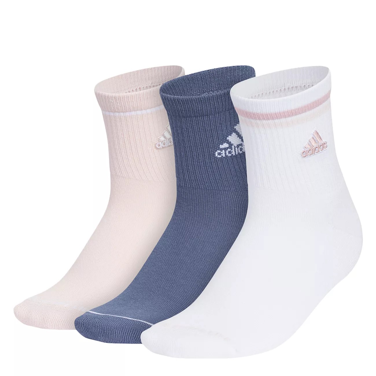 Women’s 3-Pack Cushioned High Quarter Socks