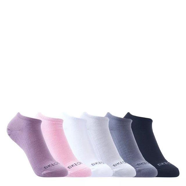 Skechers Women s 6 Pack No Show Socks DSW Canada