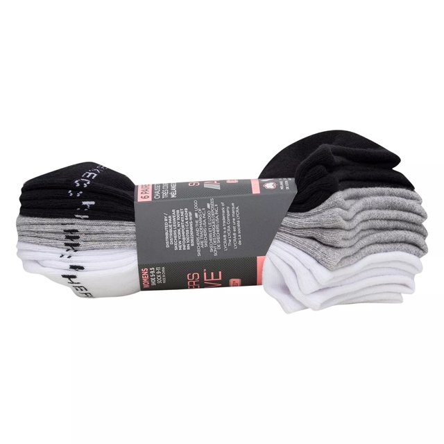 Skechers Women s 6 Pack No Show Socks