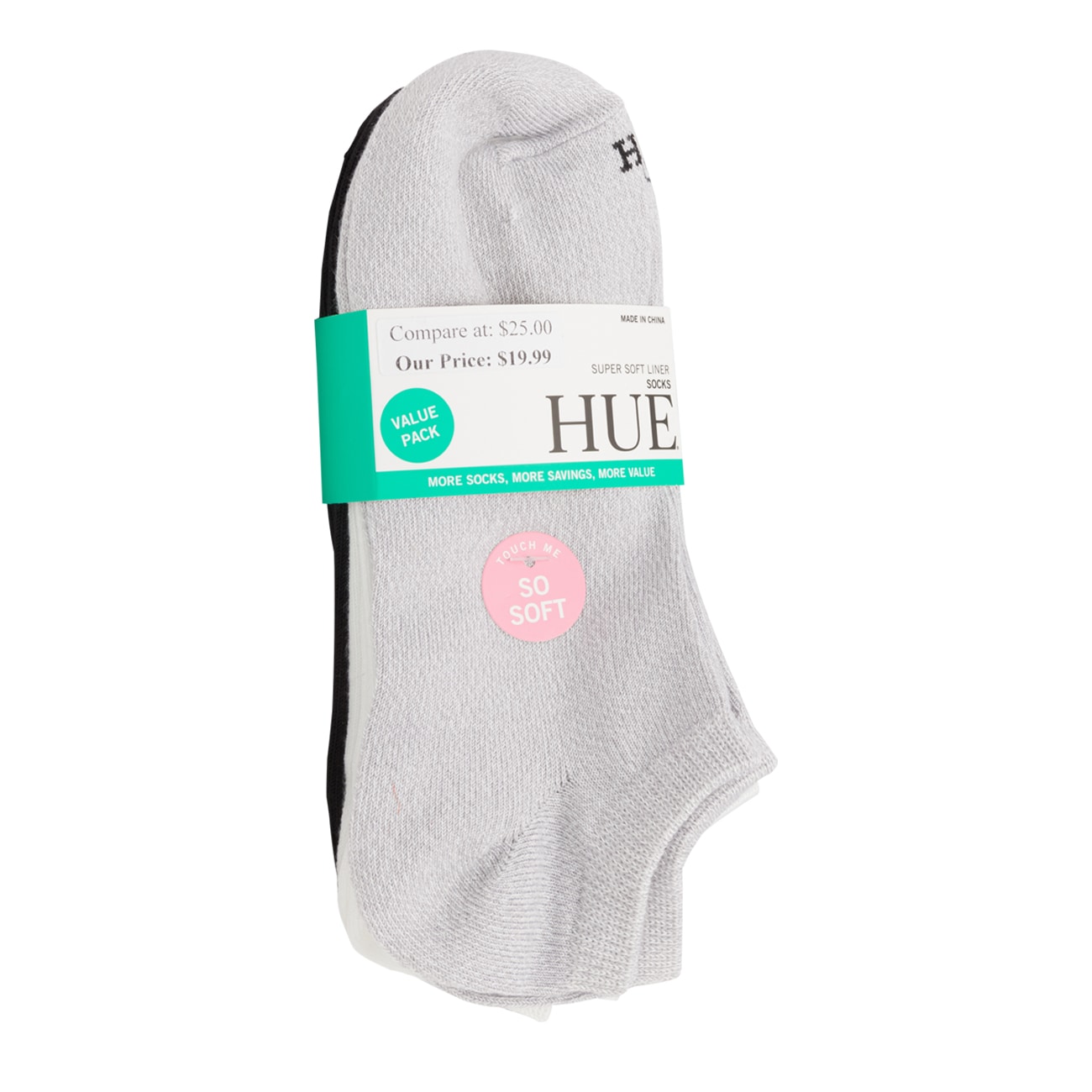 Women's 6 Pack Super Soft Liner Socks