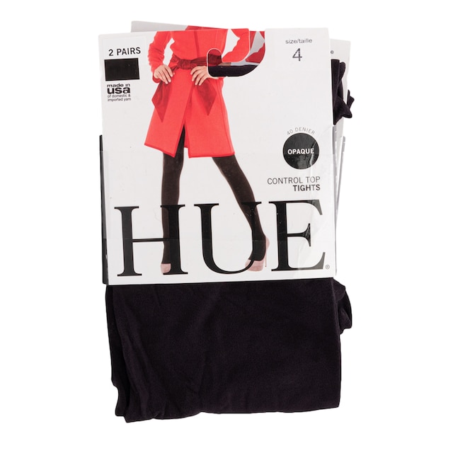 HUE Women's Opaque Control Top Tight : HUE: : Clothing, Shoes &  Accessories