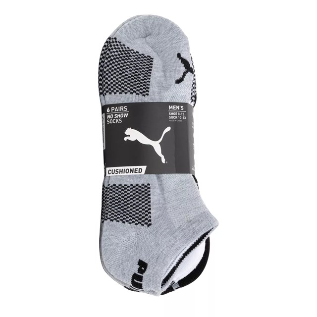 Gray puma socks best sale