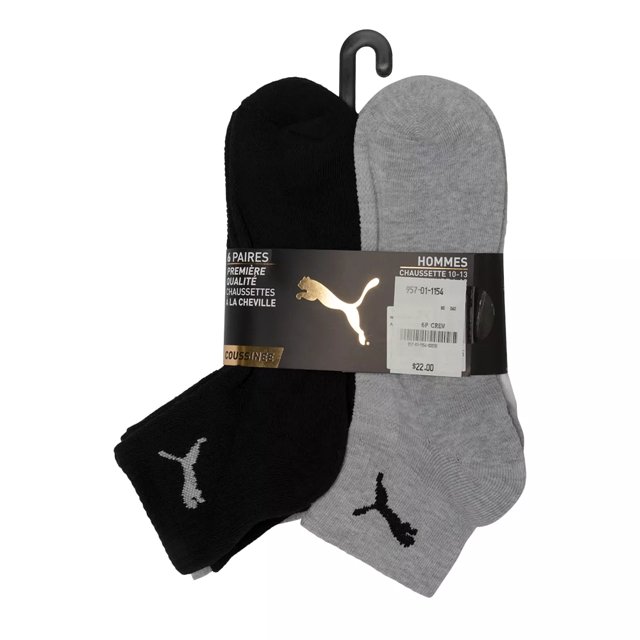 Puma men's quarter crew socks on sale