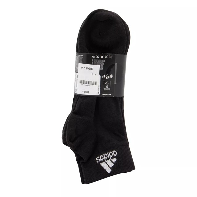 Adidas Men's 3Pack Ankle Socks The Shoe Company