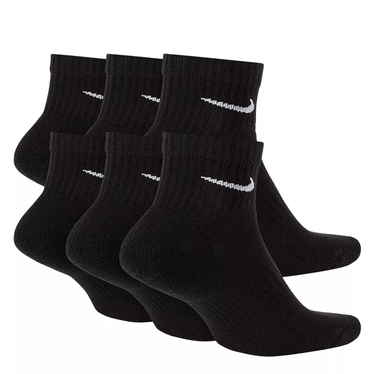 Men's 6-pack Everyday Cushioned Training Ankle Socks