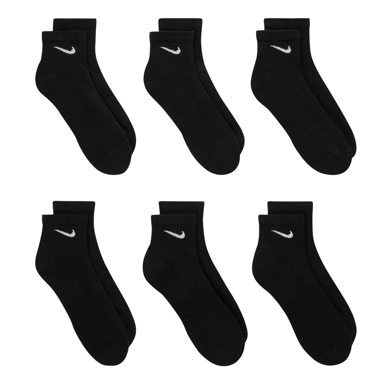 Men's 6-pack Everyday Cushioned Training Ankle Socks